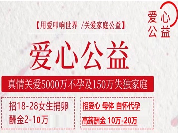 田家庵捐卵助孕生子 爱心志愿者招募
